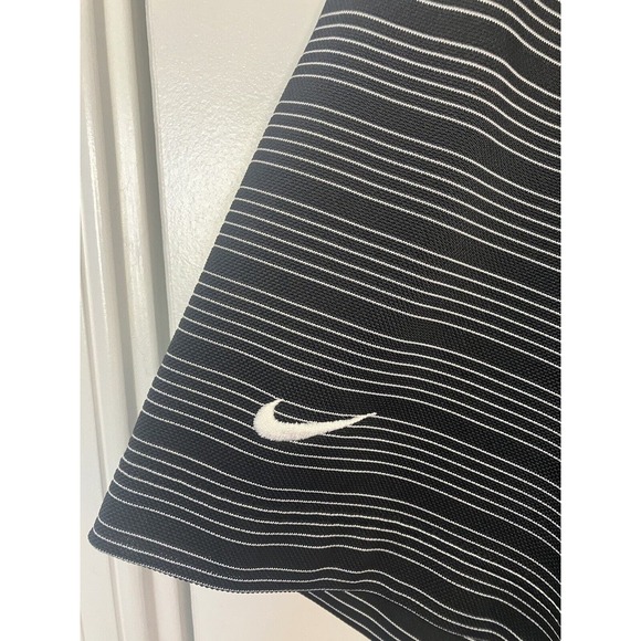 Nike Golf Dri-Fit Men’s XL Black Gray Striped Golf Polo Shirt - Picture 8 of 8